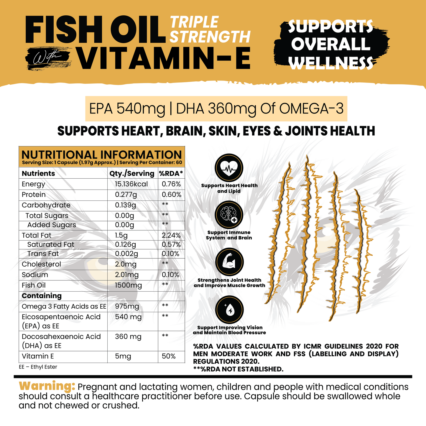 Fish Oil with Vitamin E