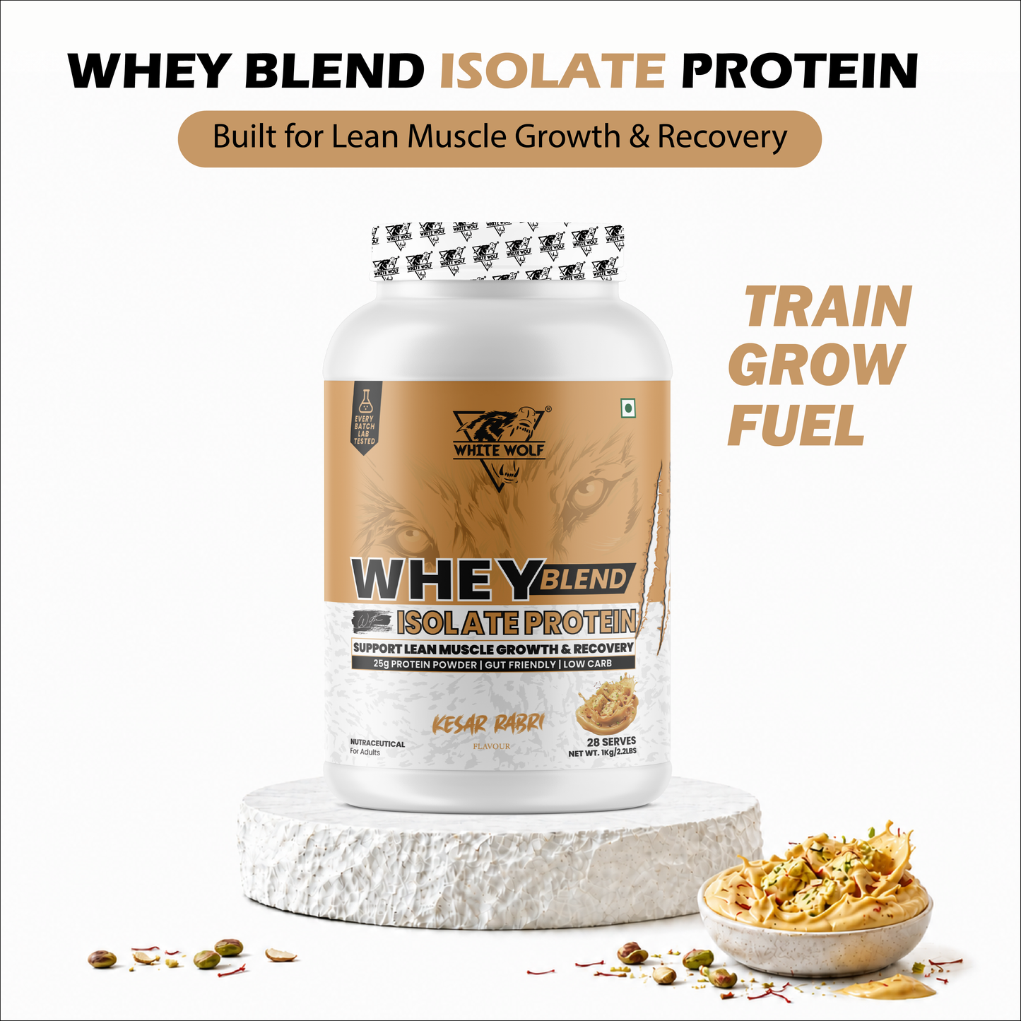 Whey Blend with Isolate 25 g Protein