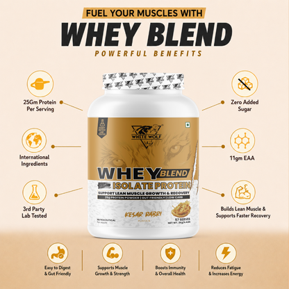 Whey Blend with Isolate 25 g Protein