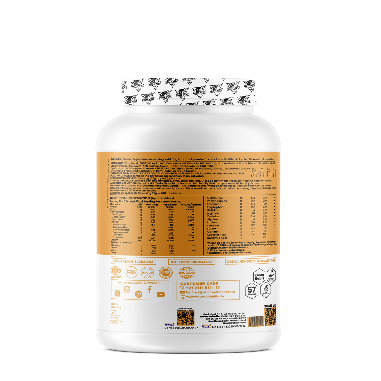 Whey Blend with Isolate 25 g Protein