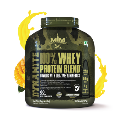 Dynamite 100% Whey Protein | Bcaa + Glutamine