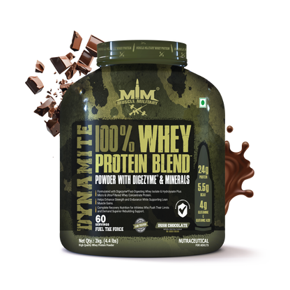 Dynamite 100% Whey Protein | Bcaa + Glutamine