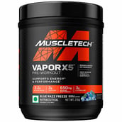 MuscleTech VaporX5 Pre-Workout – Blue Razz Freeze