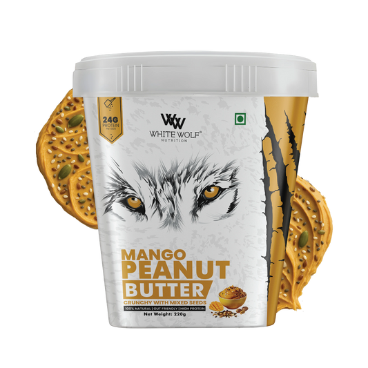 Mango Peanut Butter with Mixed Seeds