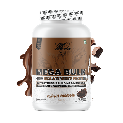 Mega Bulk Mass Gainer With  Whey Protein