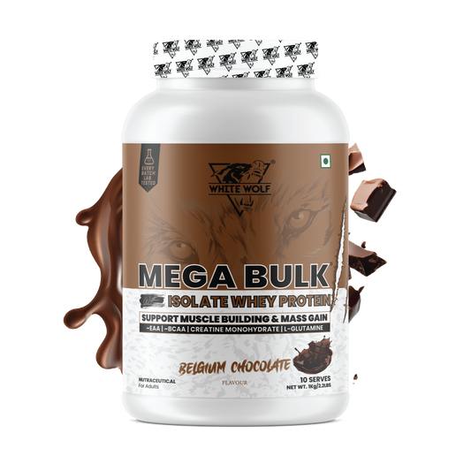 Mega Bulk Mass Gainer With  Whey Protein