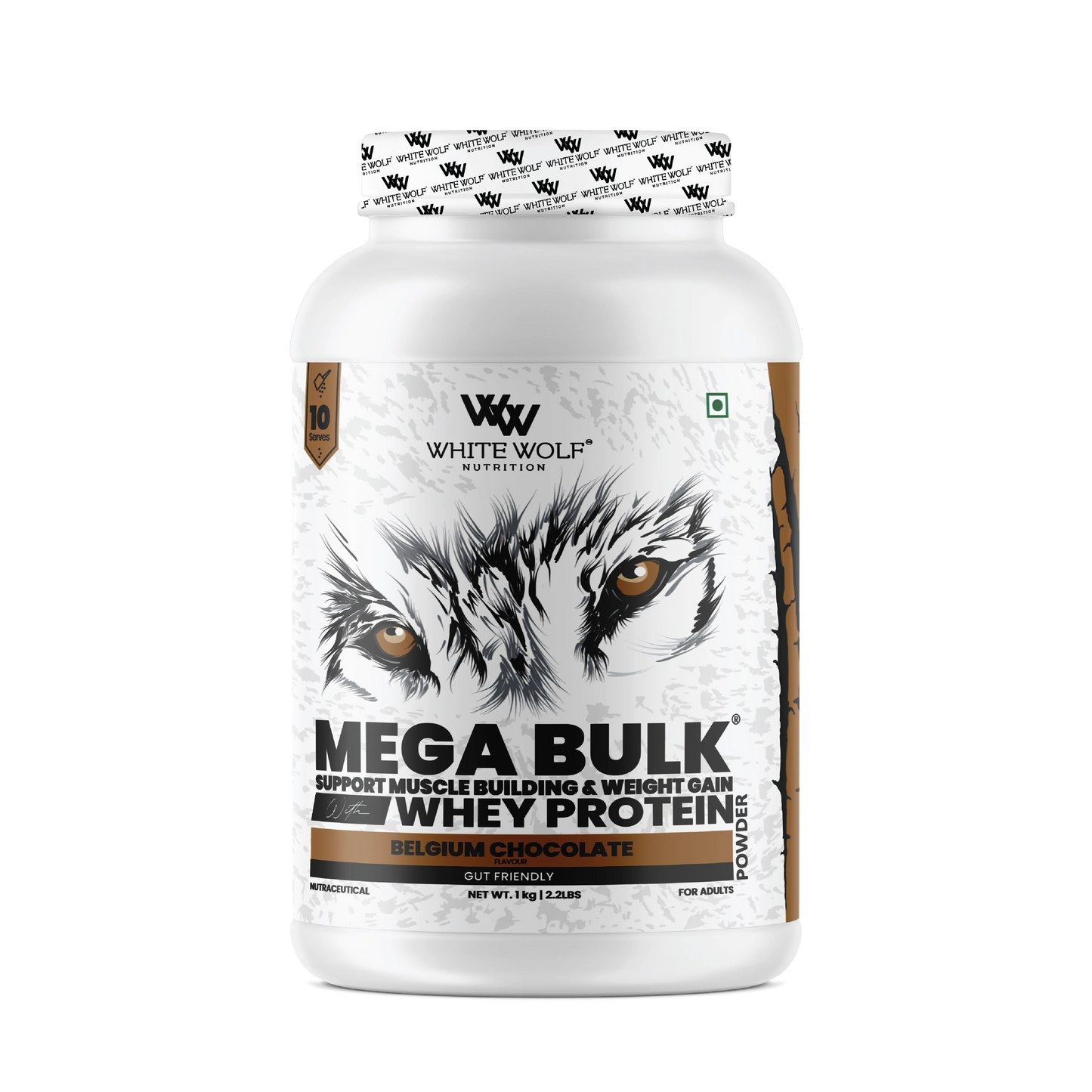 Mega Bulk Mass Gainer With  Whey Protein