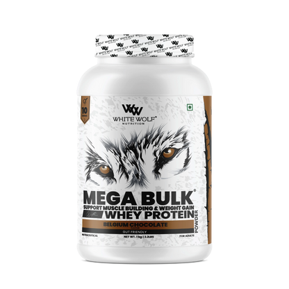 Mega Bulk Mass Gainer With  Whey Protein