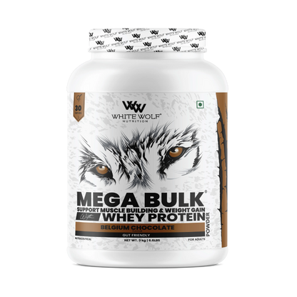 Mega Bulk Mass Gainer With  Whey Protein