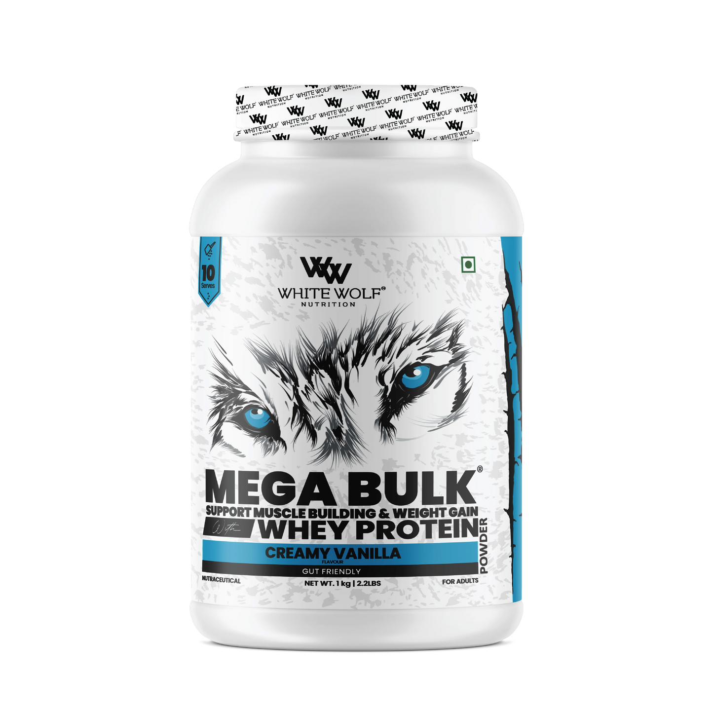 Mega Bulk Mass Gainer With  Whey Protein