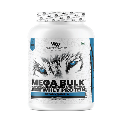 Mega Bulk Mass Gainer With  Whey Protein