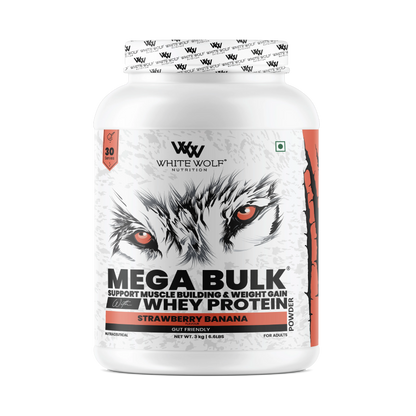 Mega Bulk Mass Gainer With  Whey Protein