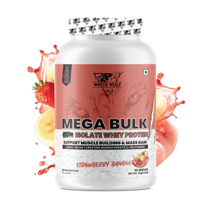 Mega Bulk Mass Gainer With  Whey Protein