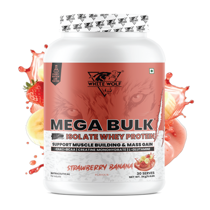 Mega Bulk Mass Gainer With  Whey Protein