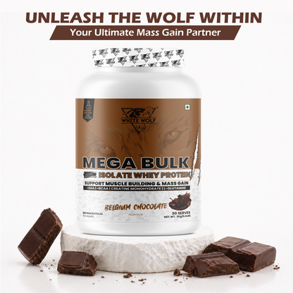 Mega Bulk Mass Gainer With  Whey Protein