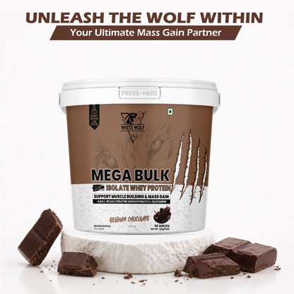 Mega Bulk Mass Gainer With  Whey Protein