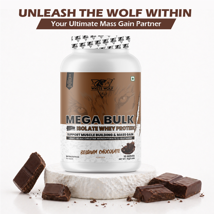 Mega Bulk Mass Gainer With  Whey Protein
