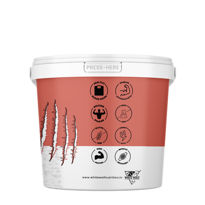 Mega Bulk Mass Gainer With  Whey Protein