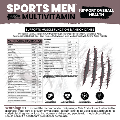 Sports Men multivitamin