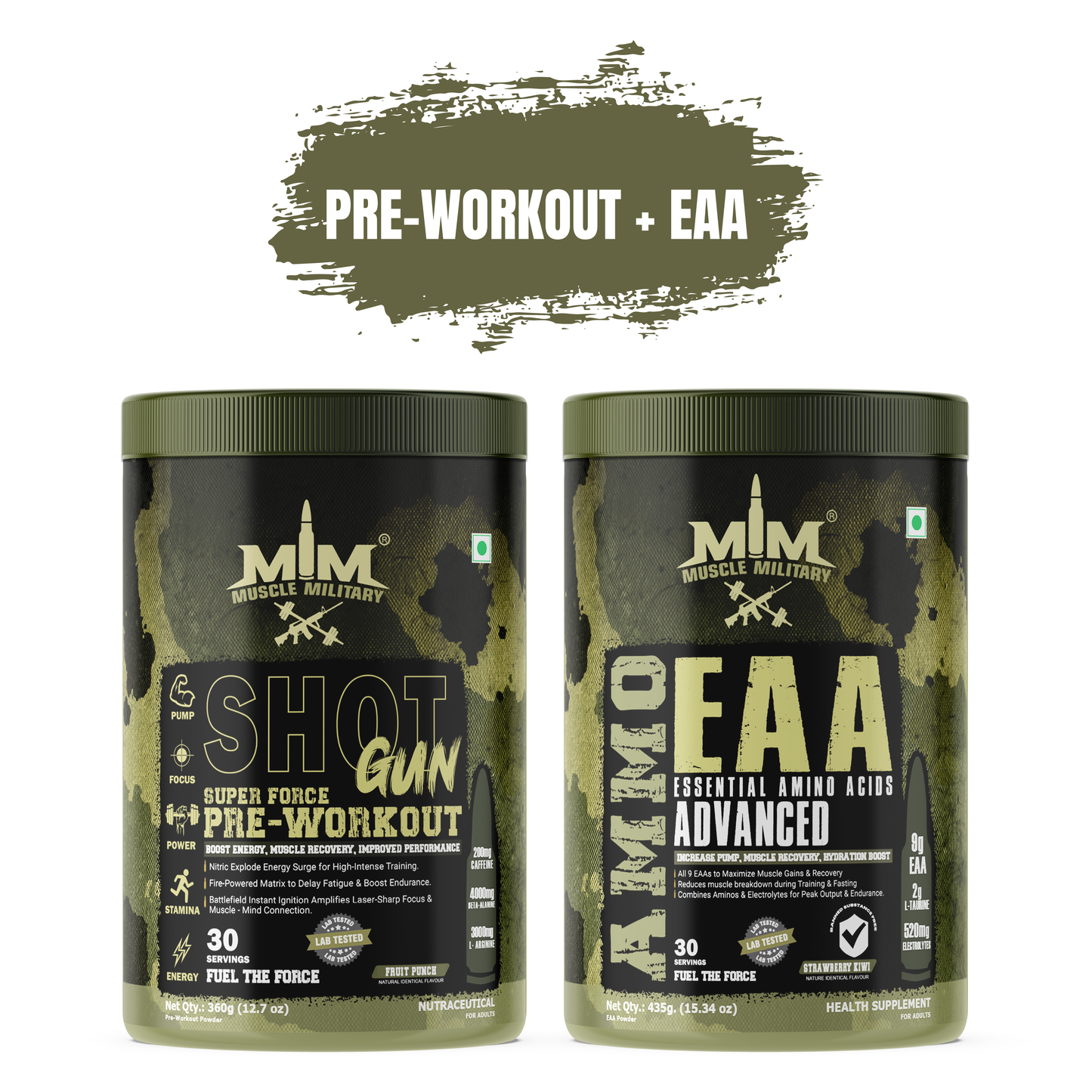PRE-WORKOUT SHOTGUN +AMMO EAA COMBO