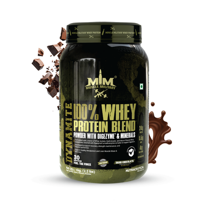 Dynamite 100% Whey Protein | Bcaa + Glutamine