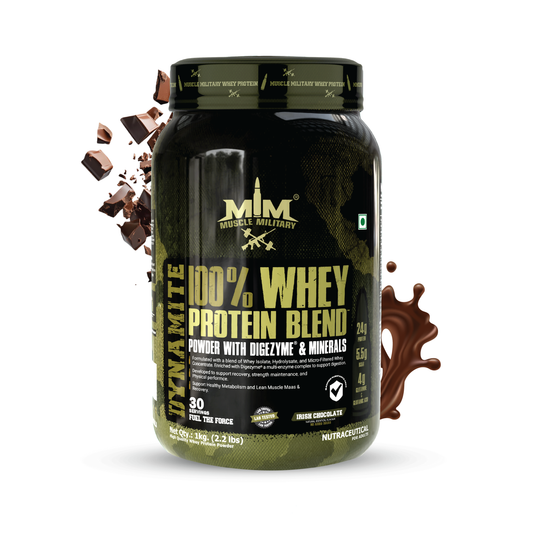 Dynamite 100% Whey Protein | Bcaa + Glutamine