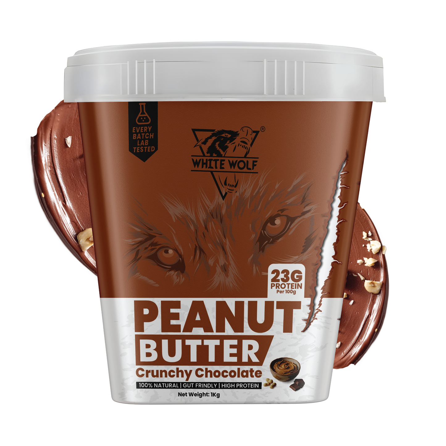 White Wolf Crunchy Chocolate Peanut Butter