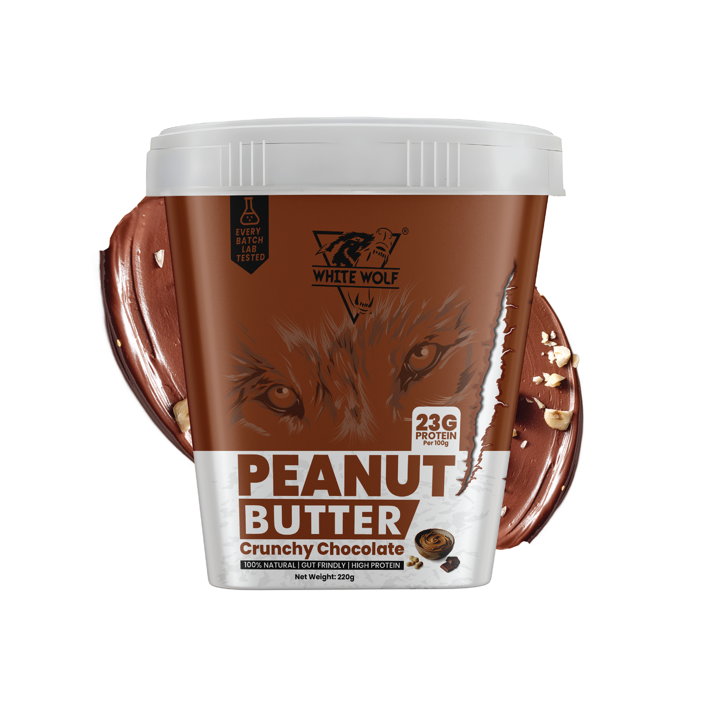 White Wolf Crunchy Chocolate Peanut Butter