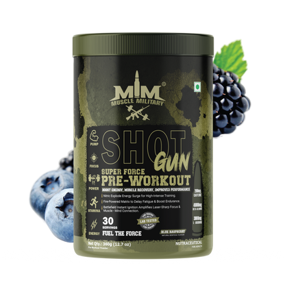 Shot Gun Pre-Workout (Super Force) | 12g/Serve | 30 Servings