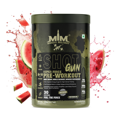 Shot Gun Pre-Workout (Super Force) | 12g/Serve | 30 Servings