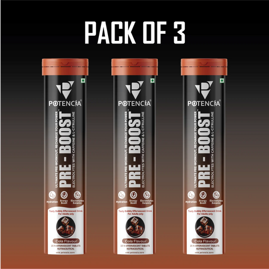 Pack of 3 Pre-Boost Cola
