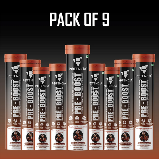 Pack of 9 Pre-Boost Cola