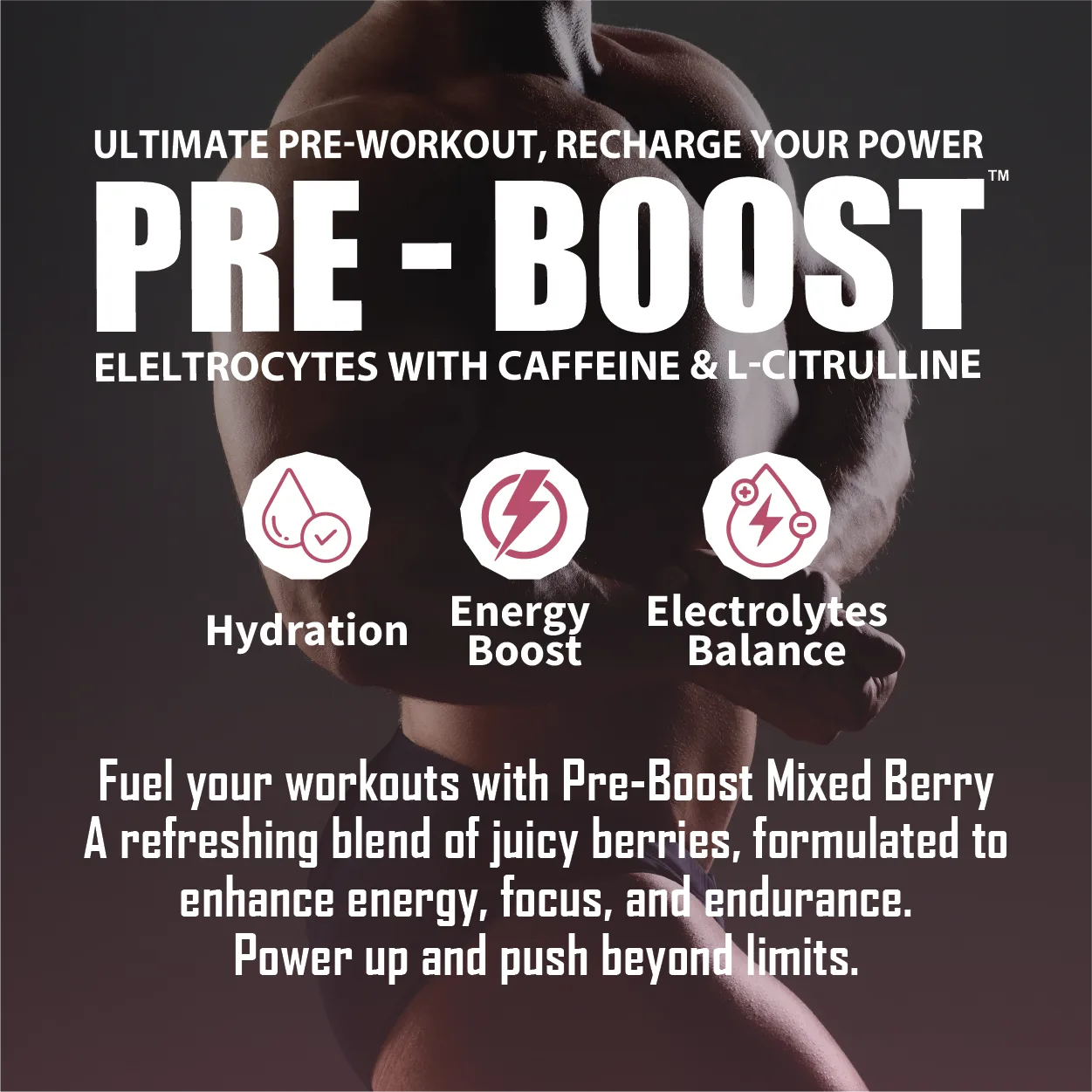 Pack of 3 Pre-Boost Mixed Berry
