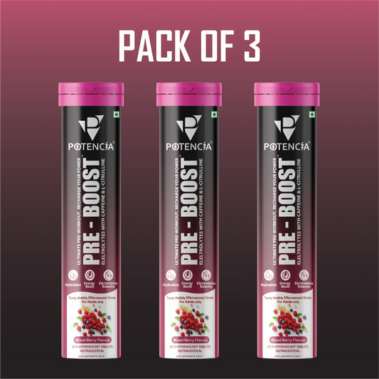 Pack of 3 Pre-Boost Mixed Berry