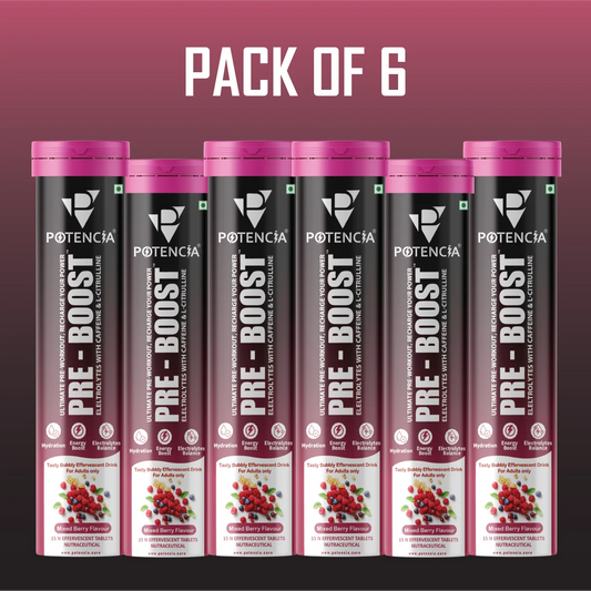 Pack of 6 Pre-Boost Mixed-Berry