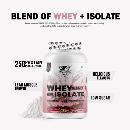Whey Blend with Isolate 25 g Protein