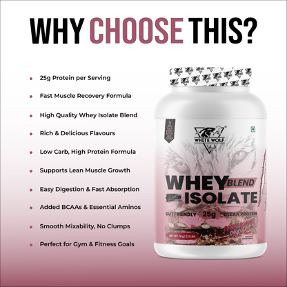 Whey Blend with Isolate 25 g Protein