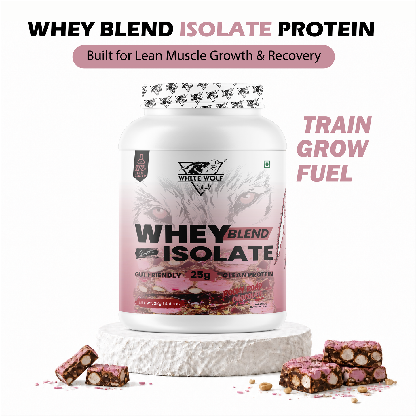 Whey Blend with Isolate 25 g Protein