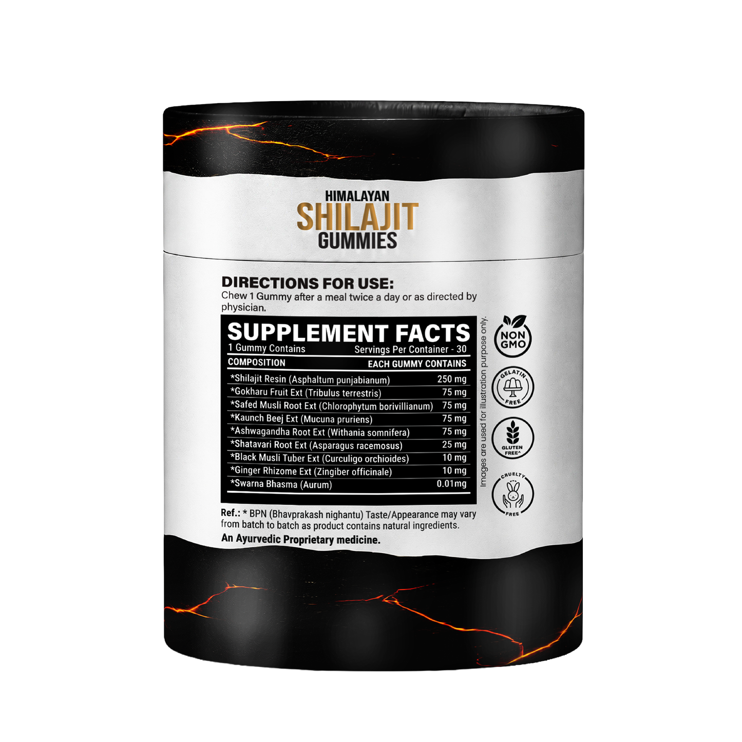Potencia's Himalayan Shilajit Gold Gummies