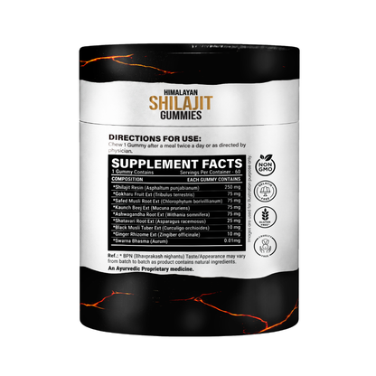 Potencia's Himalayan Shilajit Gold Gummies