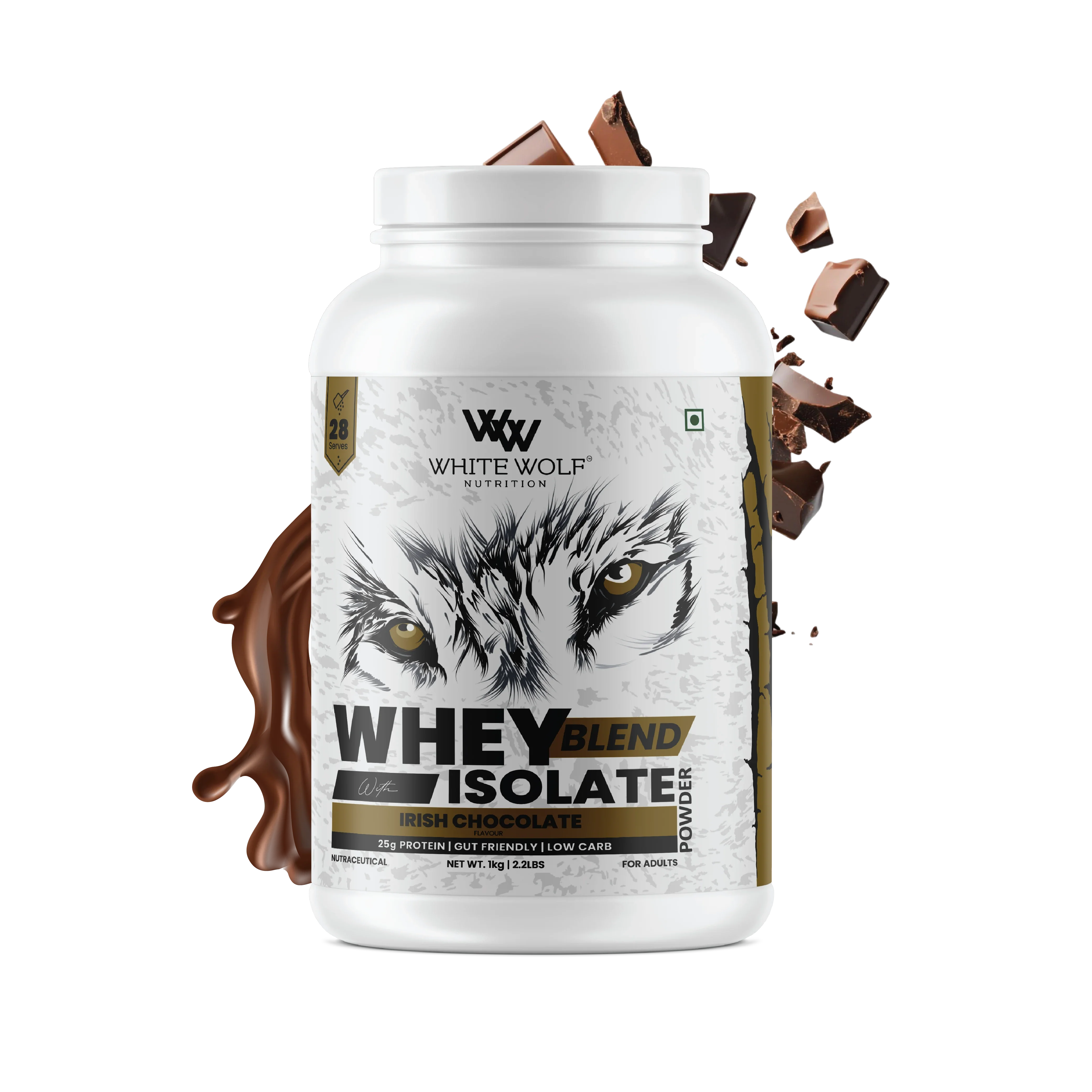 Whey Blend with Isolate 25 g Protein