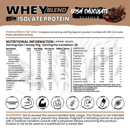 Whey Blend with Isolate 25 g Protein