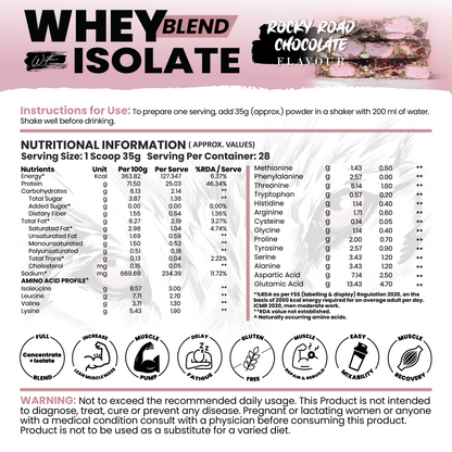 Whey Blend with Isolate 25 g Protein