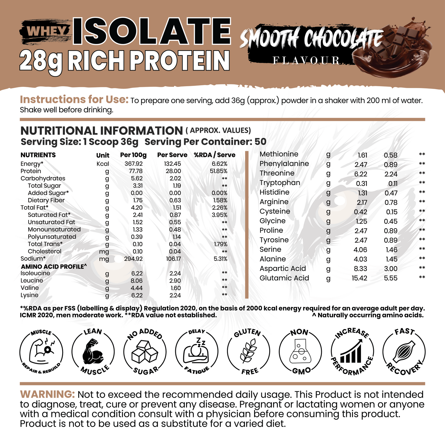Whey Isolate With 28g Whey Protein