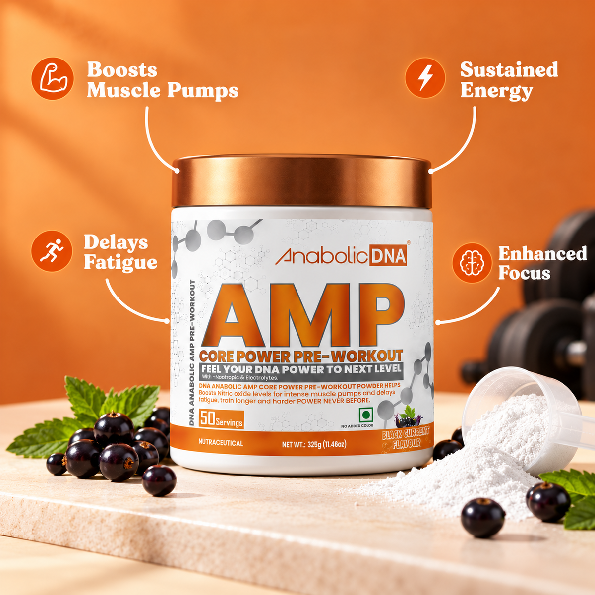 Anabolic DNA AMP  Core Pre-Workout