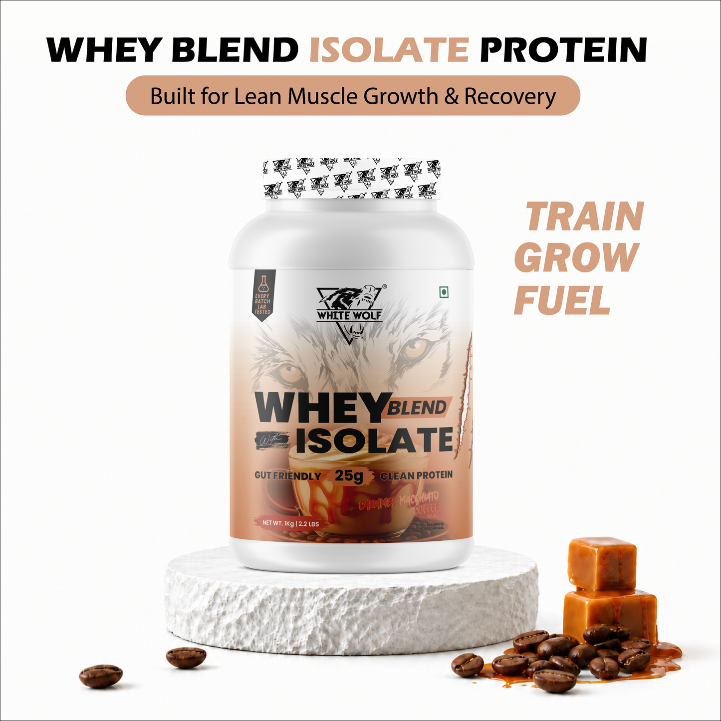 Whey Blend with Isolate 25 g Protein