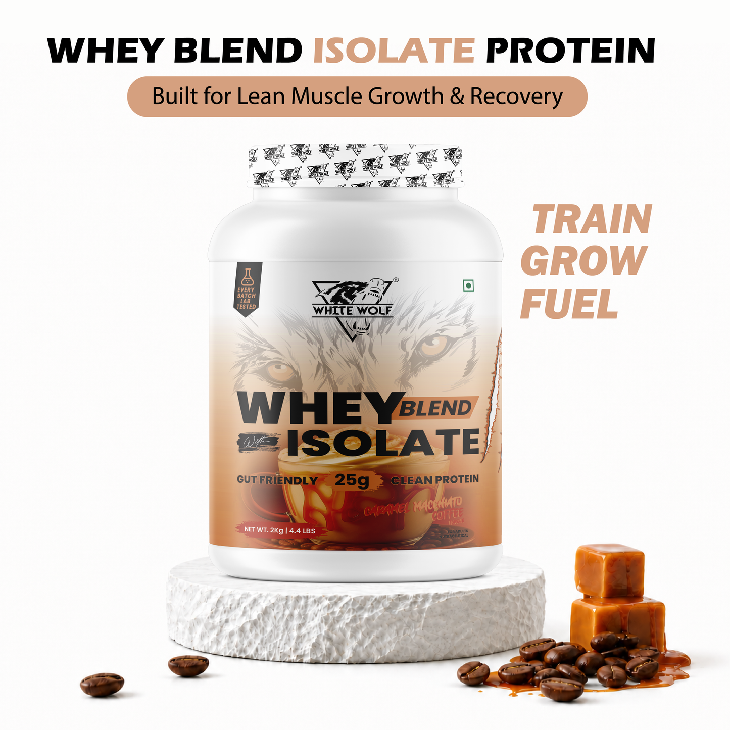 Whey Blend with Isolate 25 g Protein