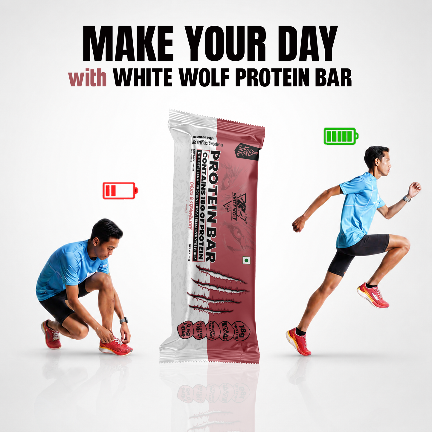 White Wolf Protein Bar