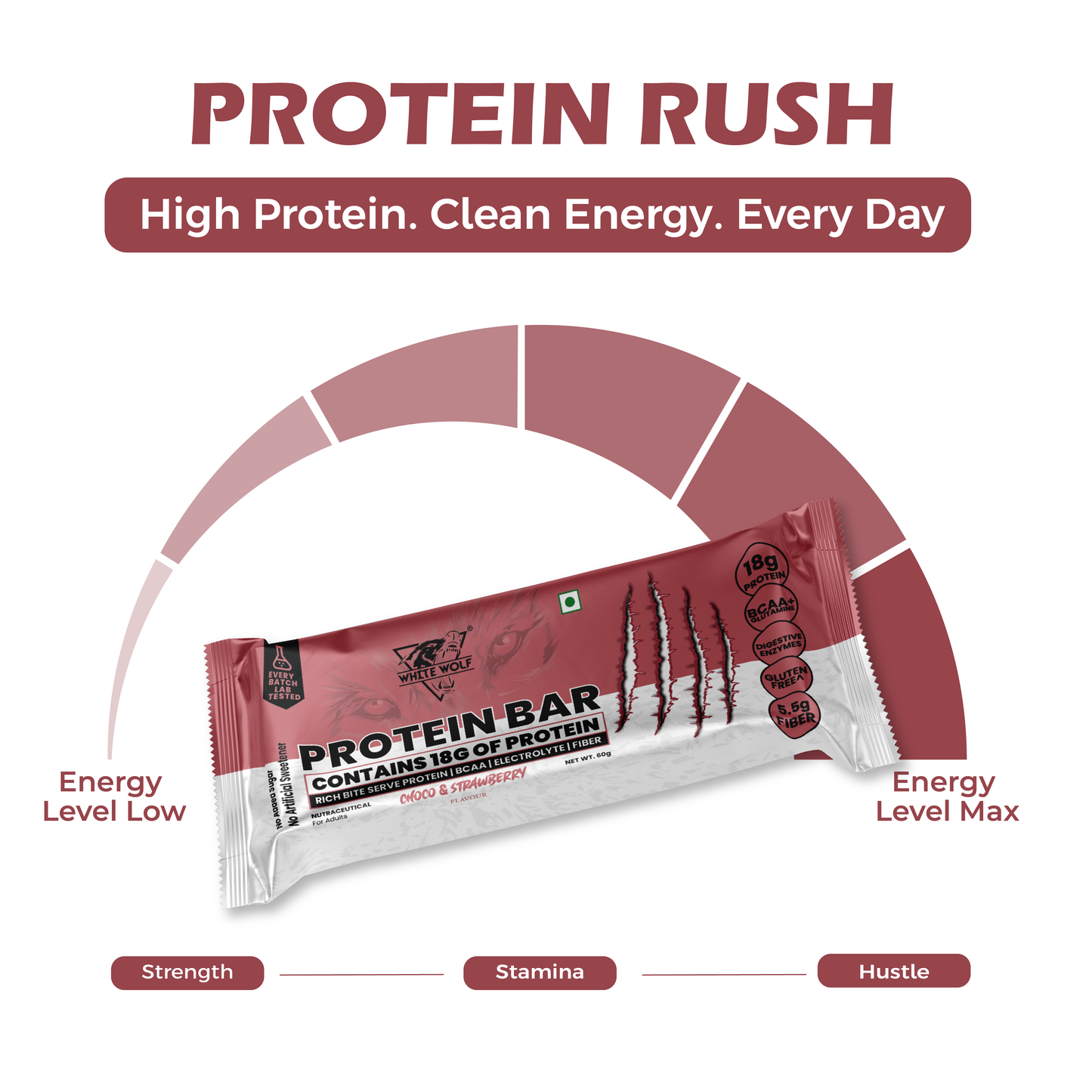 White Wolf Protein Bar