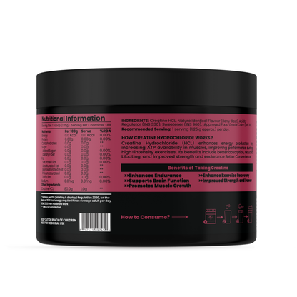 Pure Range Creatine HCL Hydrochloride